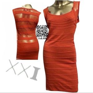 Forever XXI Orange Dress